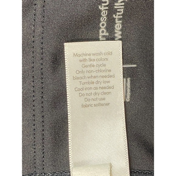 Athleta Women Size XXS Black Bike Shorts with 2 Side Zipper Pockets - Picture 11 of 14